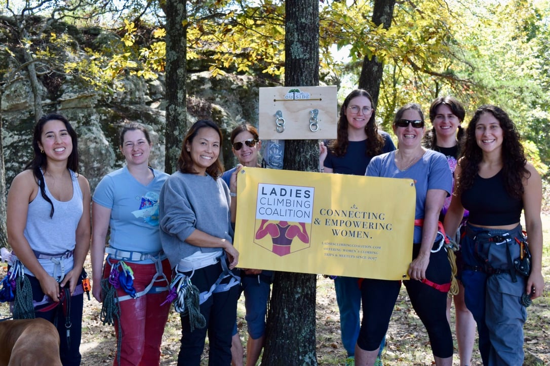GetClimbingOutside and LCC Group Photo